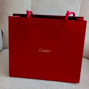 Cartier shopping bag